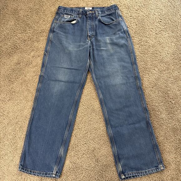 2pk Tyndale Men's Flame Resistant Arc Rated Jeans 32/31 Blue Medium Wash - Picture 1 of 13